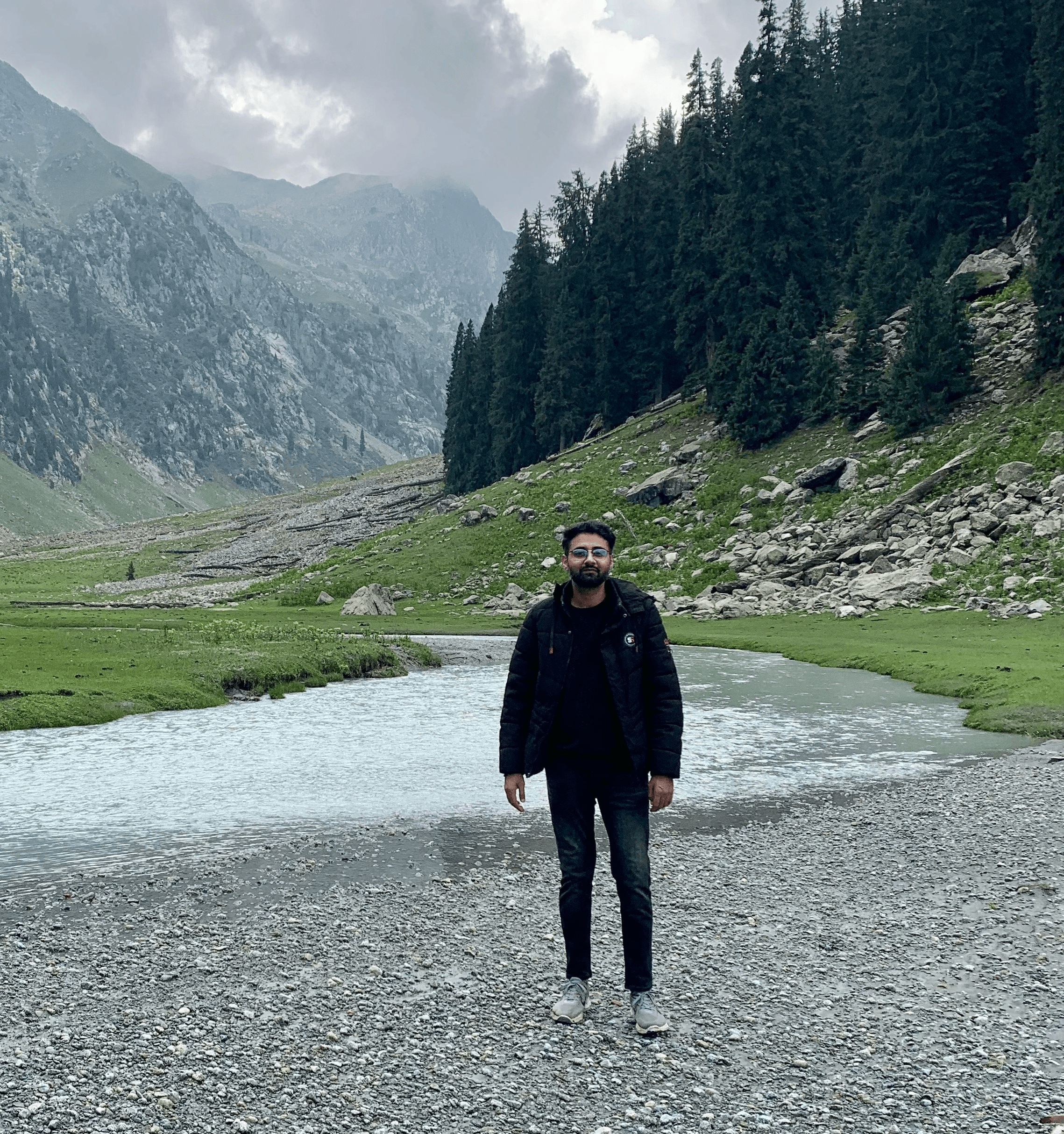 Portrait of Ahsan Rehman, creative UI/UX and no-code designer featured on this portfolio website.