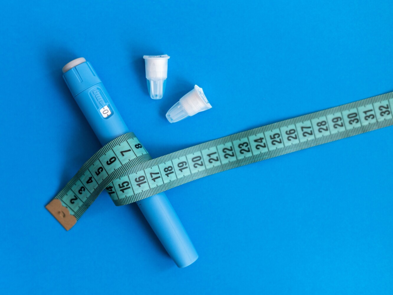 safest weight loss injection with a tape measure to show weight loss potential