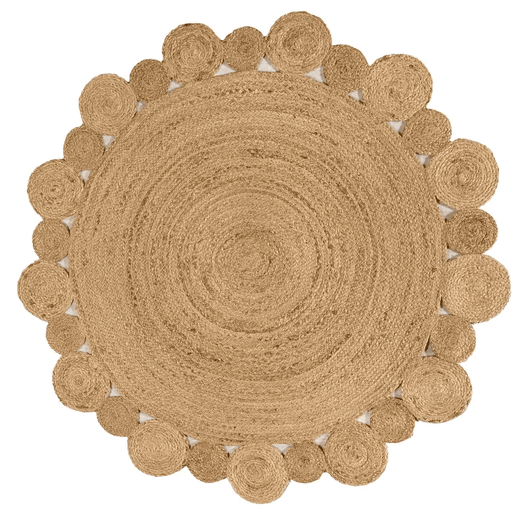 Product image for Eden Natural Jute Rug, Natural