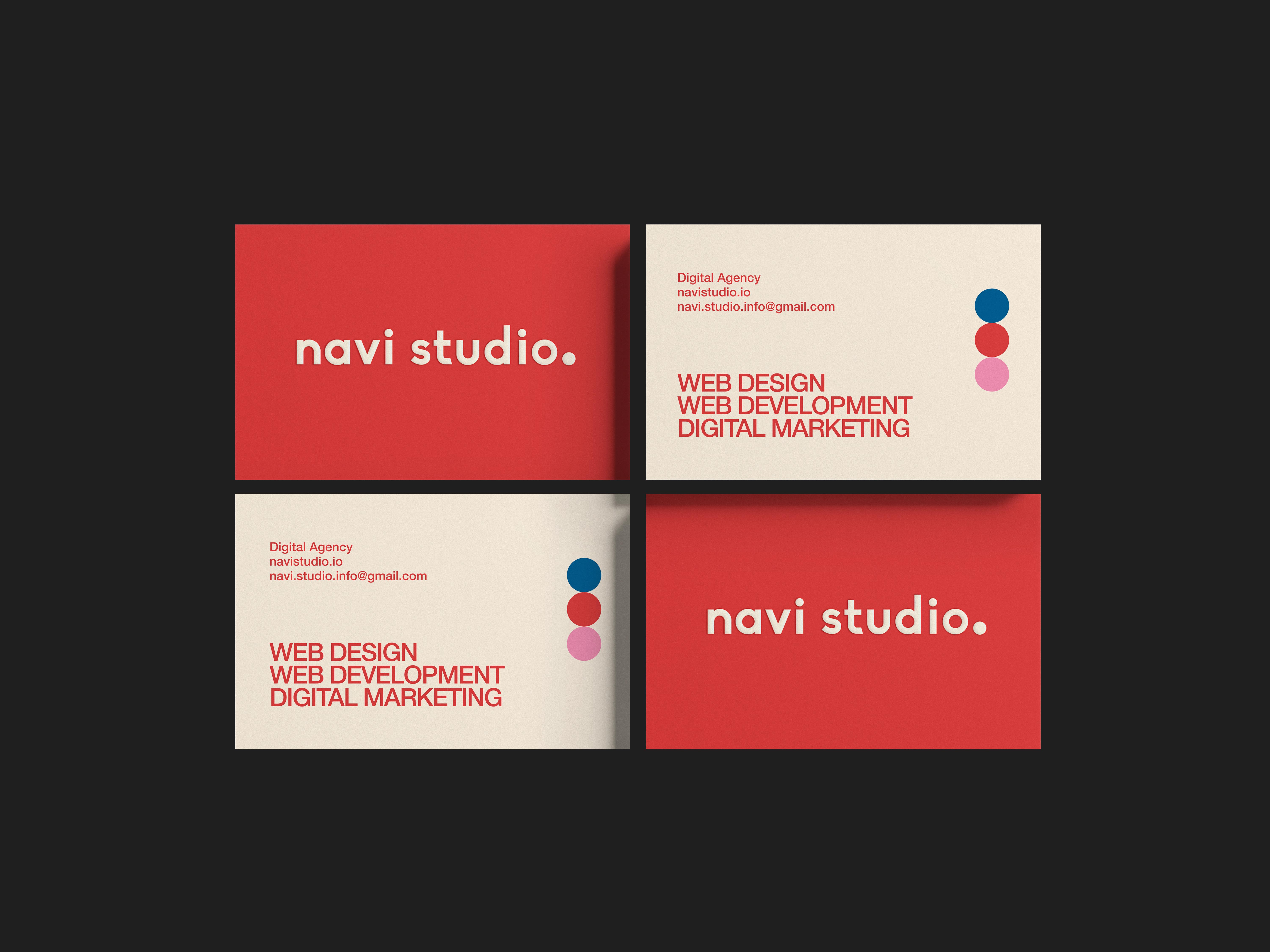 Navistudio branding and business cards