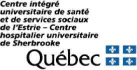 Logo du Centre intégré universitaire de santé et de services sociaux de l’Estrie – CHUS.
