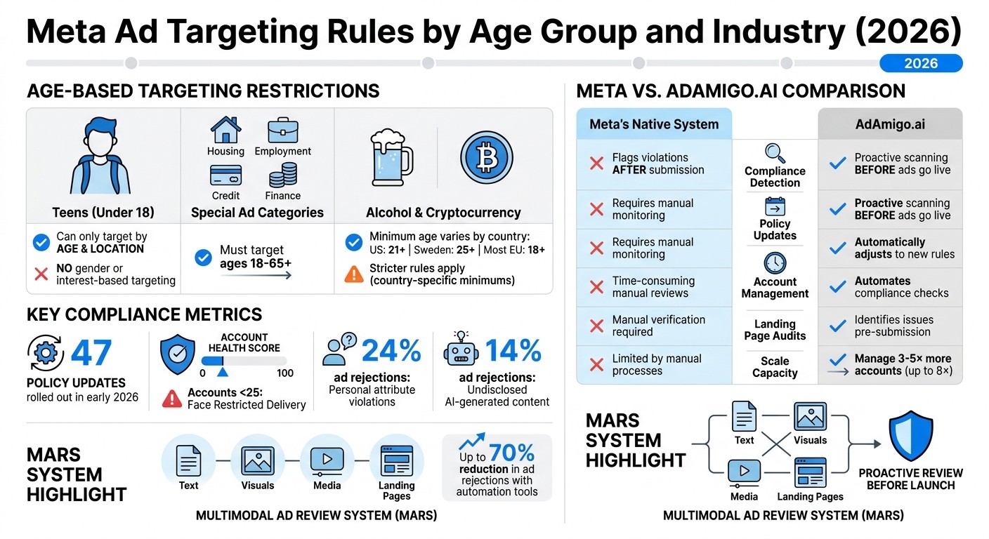 Meta Ad Targeting Rules by Age Group and Industry 2026