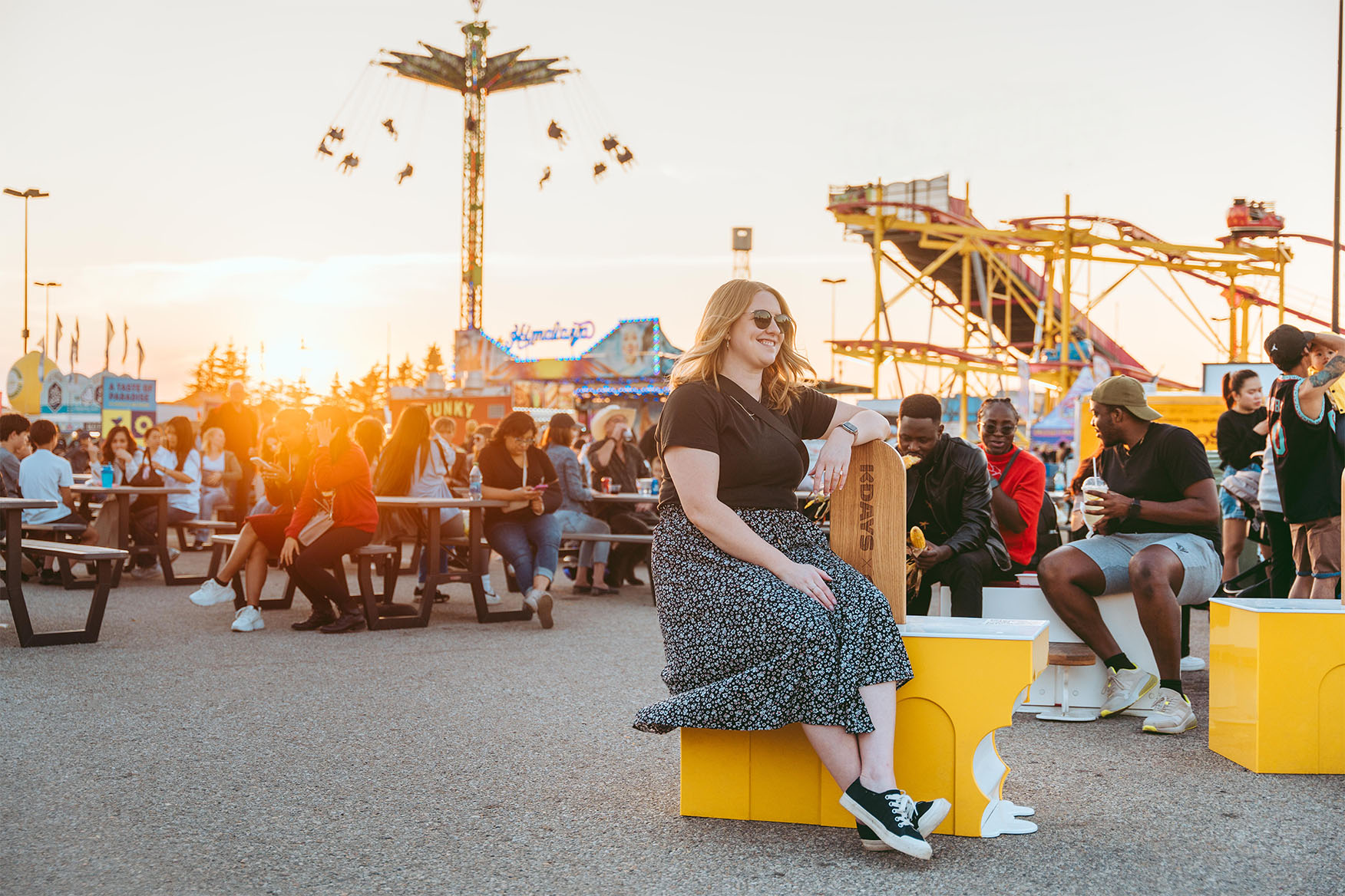 Rainbow appears on a breaking ocean wave
