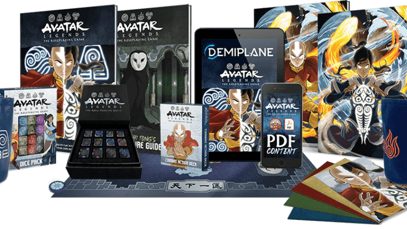 The Avatar Legends roleplaying game.