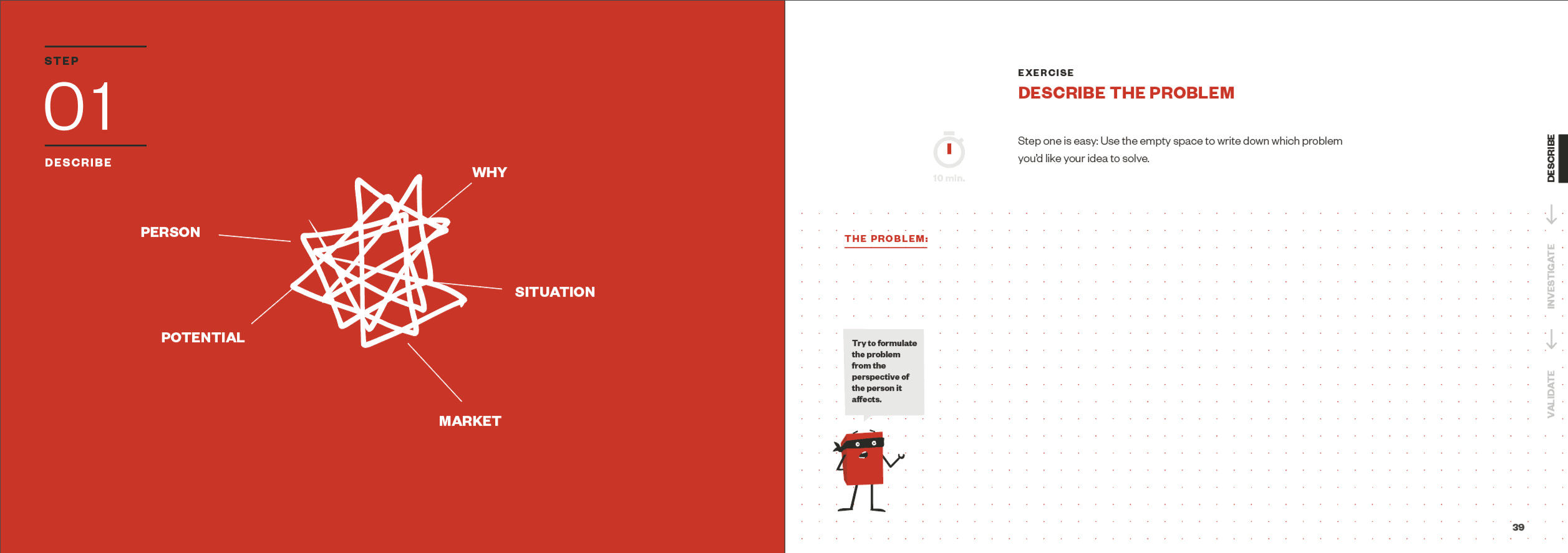 Visual of the KICKBOOK from the KICKBOX Intrapreneurship program