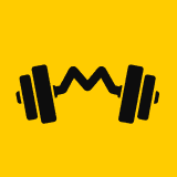 Muscle Engineer logo in website header for gym and fitness training services