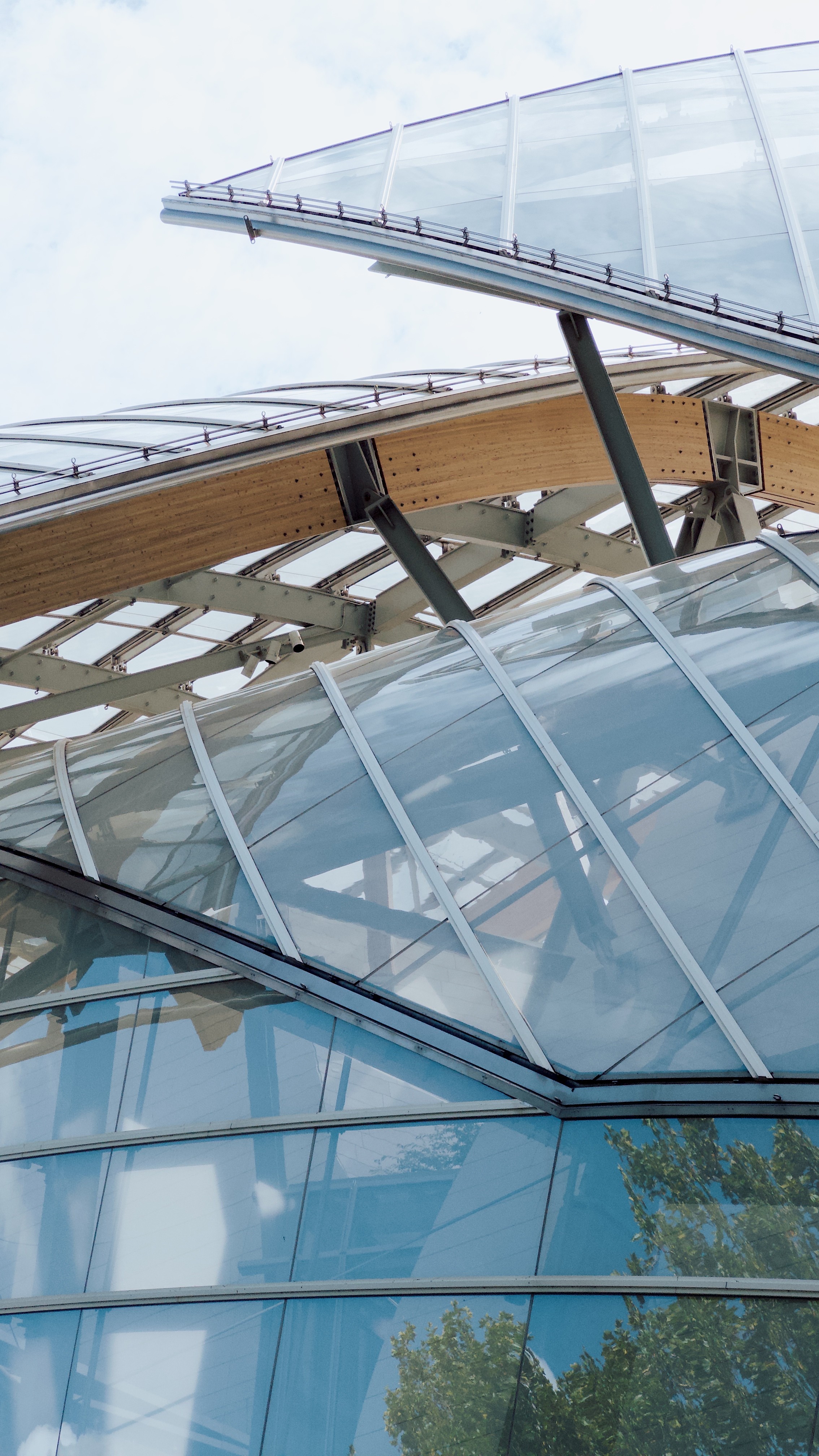 Louis Vuitton Foundation in Paris by Frank Gehry in Paris