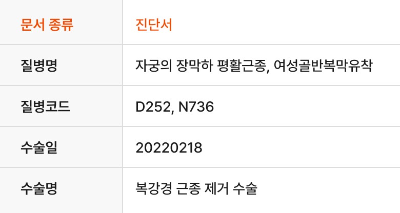 진단서 문서 분류 및 관심데이터 추출