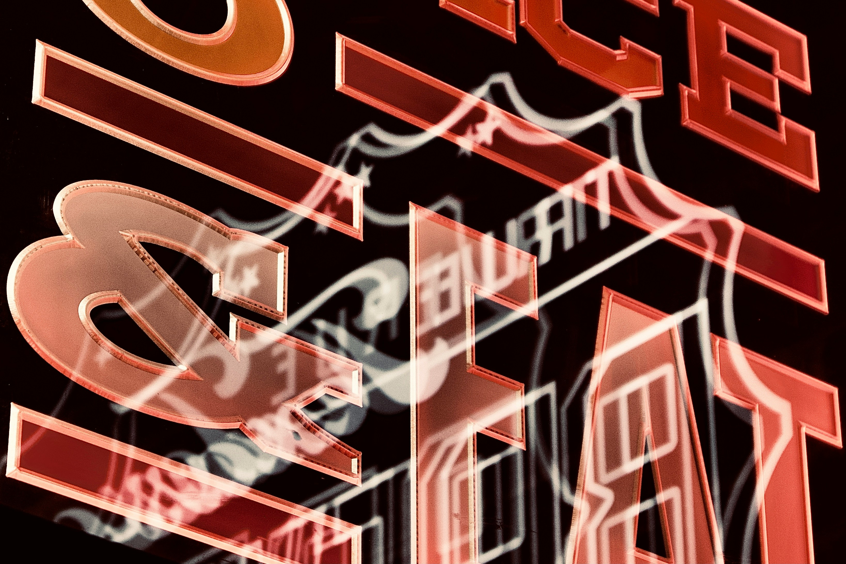 High-contrast typography poster and grid hierarchy