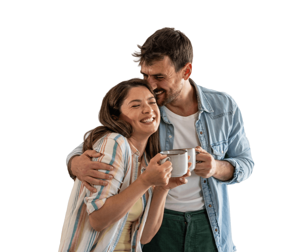 Pareja en el campo