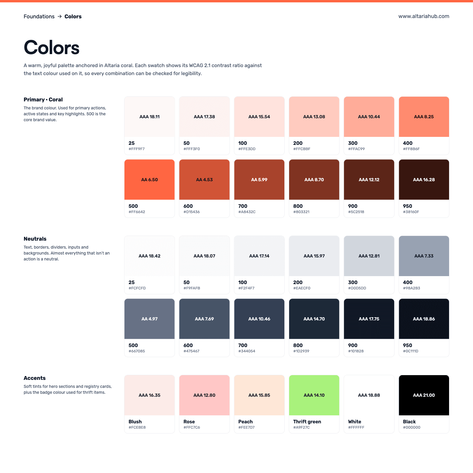 Color Palette