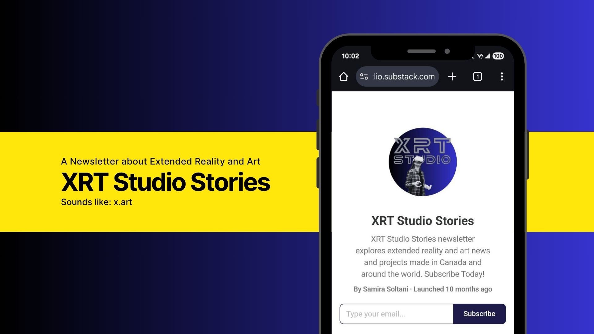 XRT Studio Stories Project