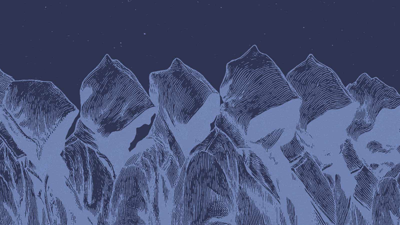 Ilustración de seis personas con una capucha sin mostrar su rostro en la columna de opinión "El negocio de la degradación: la lógica detrás del caso Bonnie Blue de IdeaPaís.