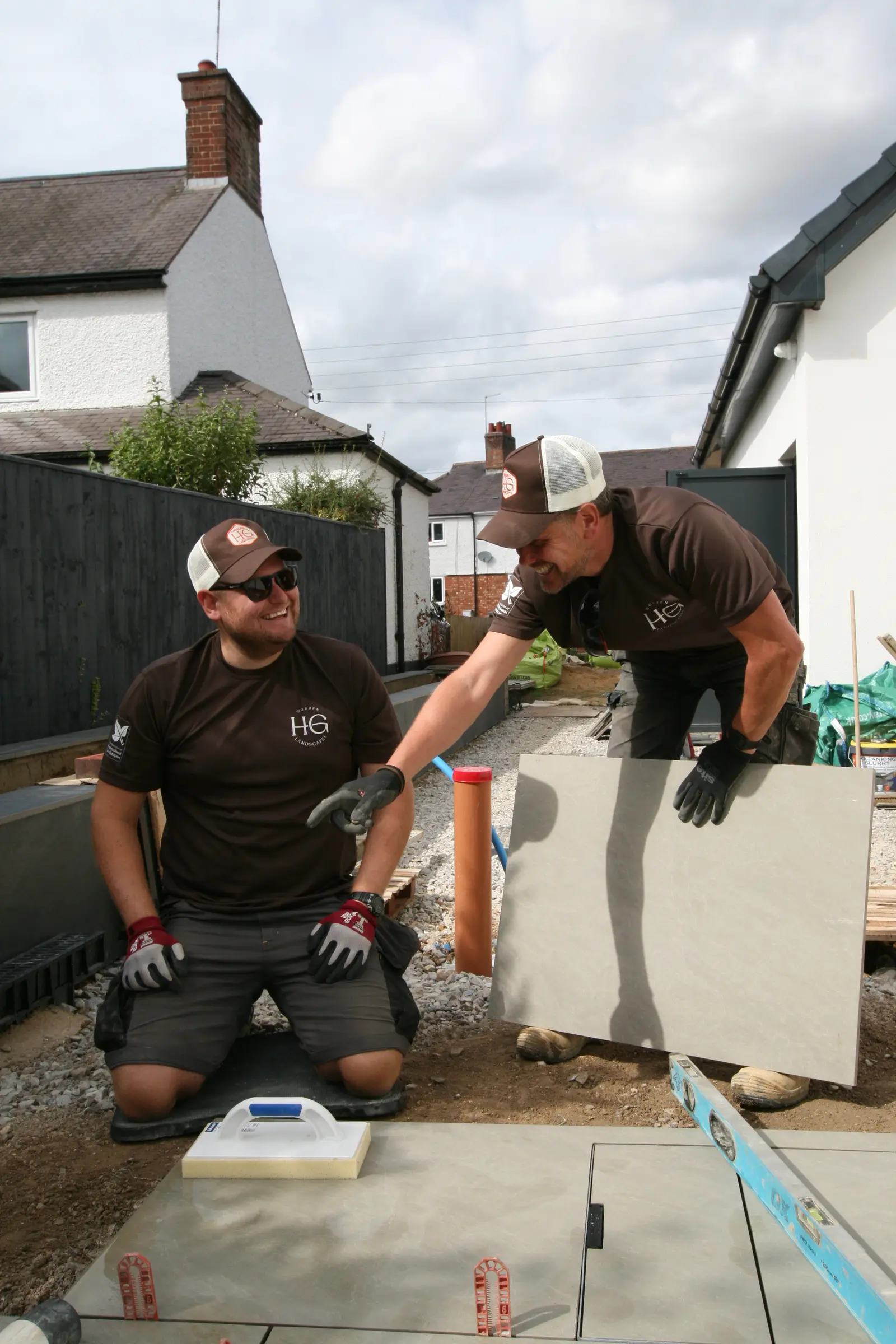 The HG Landscapes Woburn team at work