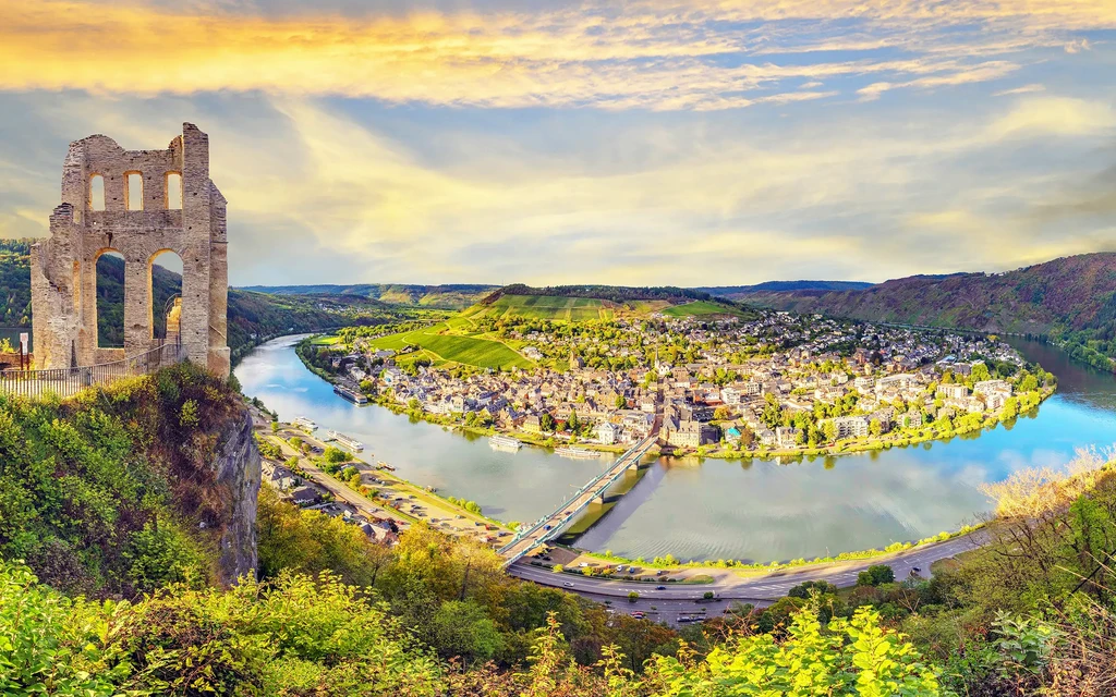 Traben Trarbach i Moseldalen - vakkert | Sykkeltur i Moseldalen med Expa Travel