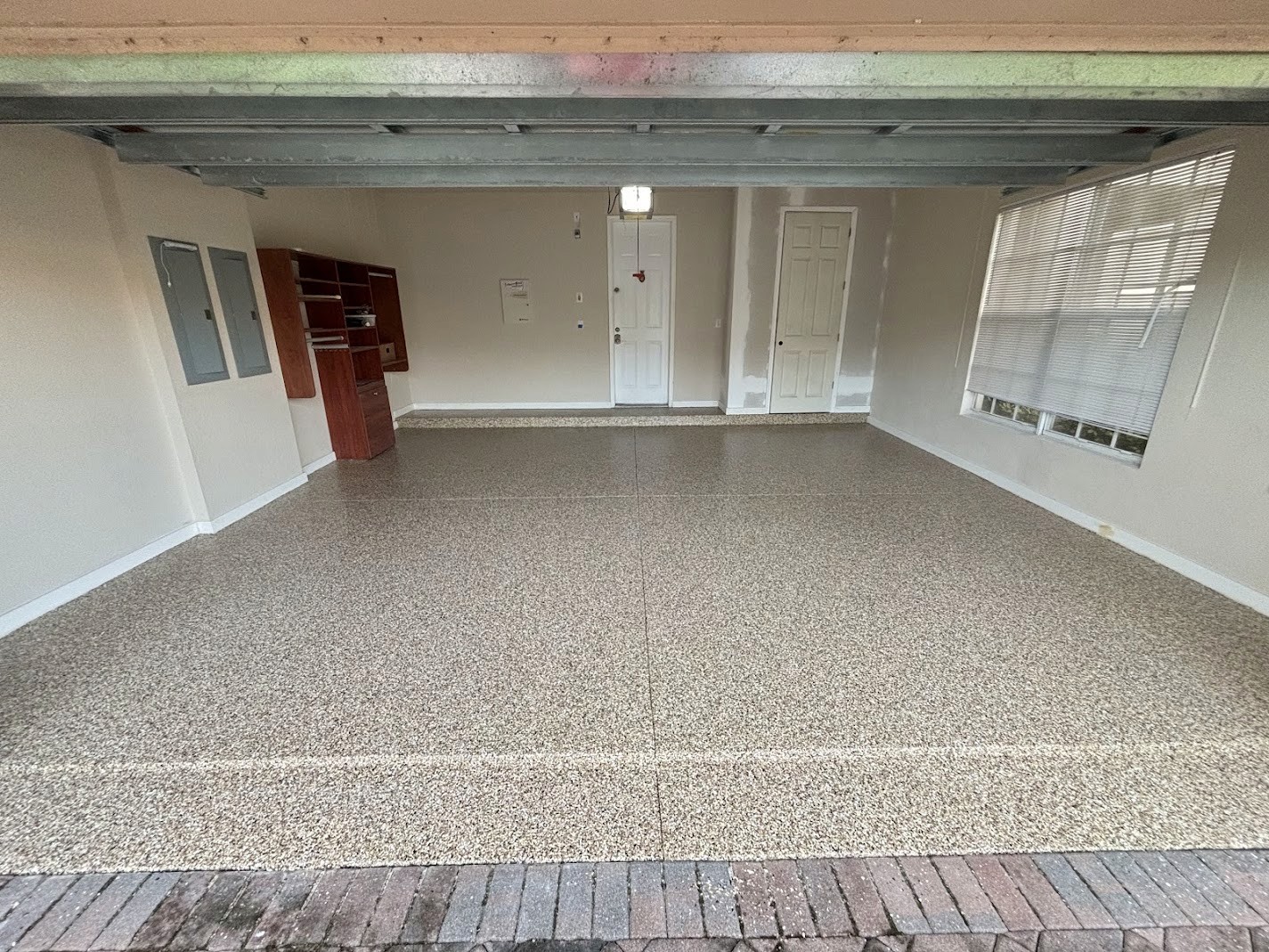 Recent CJ Epoxy garage floor coating project