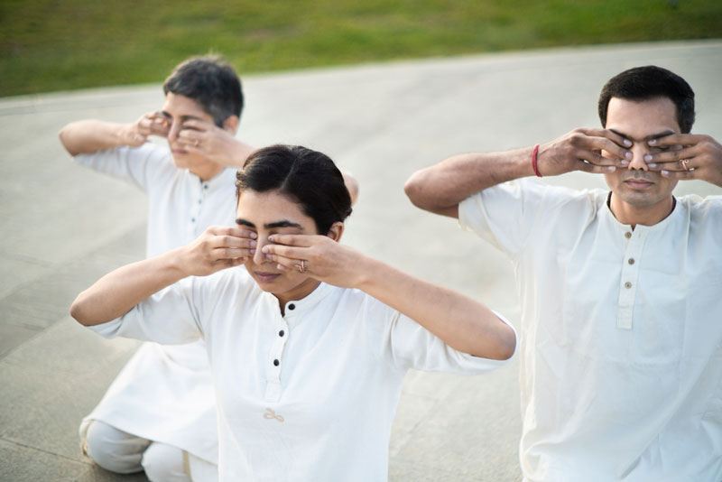 Close-up portrait of a person in natural lighting.