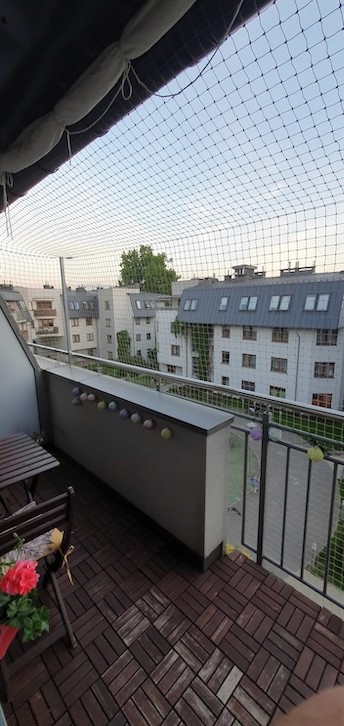 Zabezpieczenie Balkonu Siatka Warszawa 3