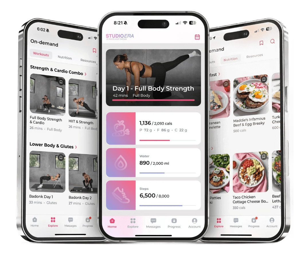 Studio Era app workout library