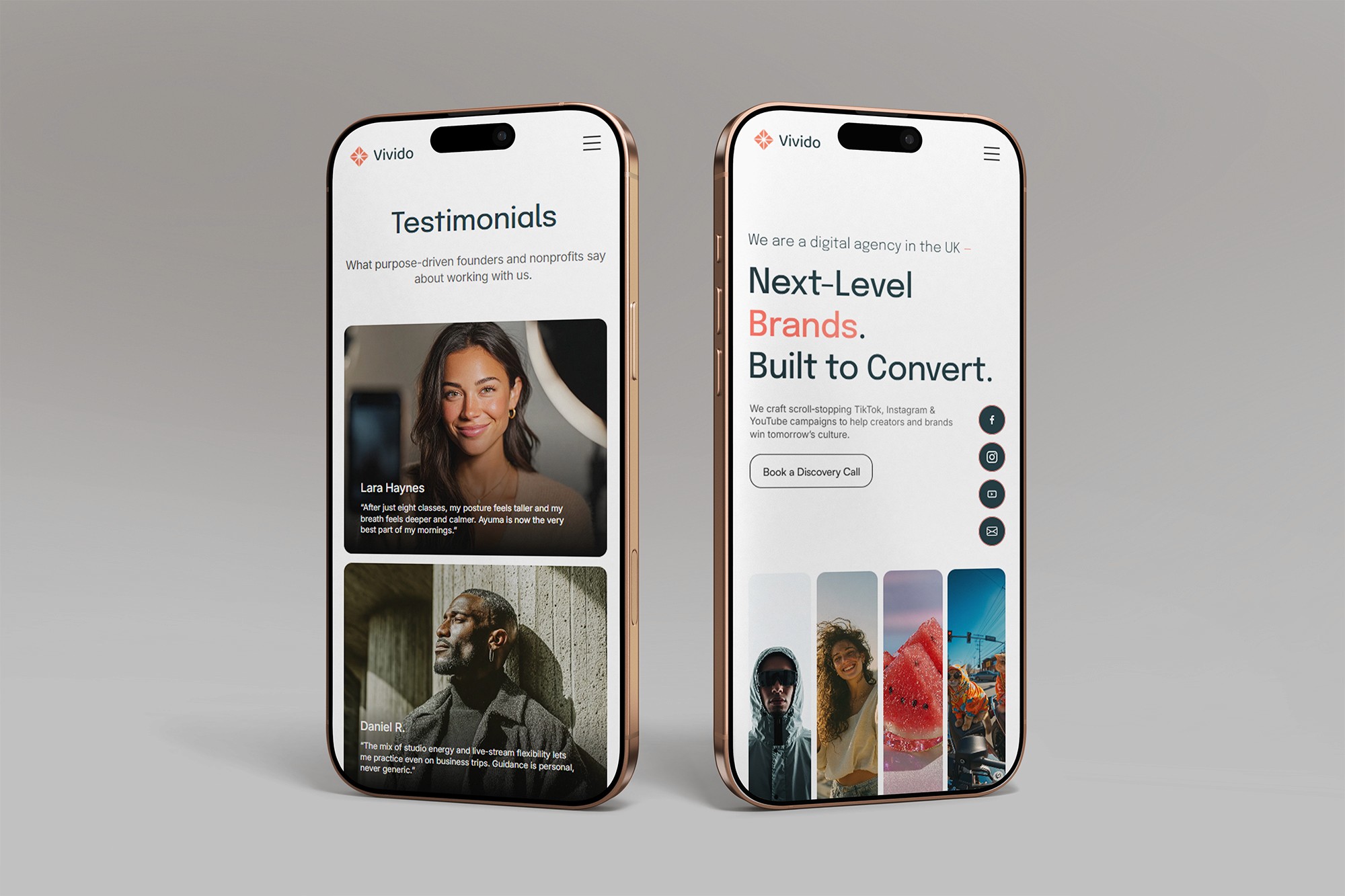 AtlasLink.ai homepage hero section showcasing AI-powered business growth solutions with modern clean design