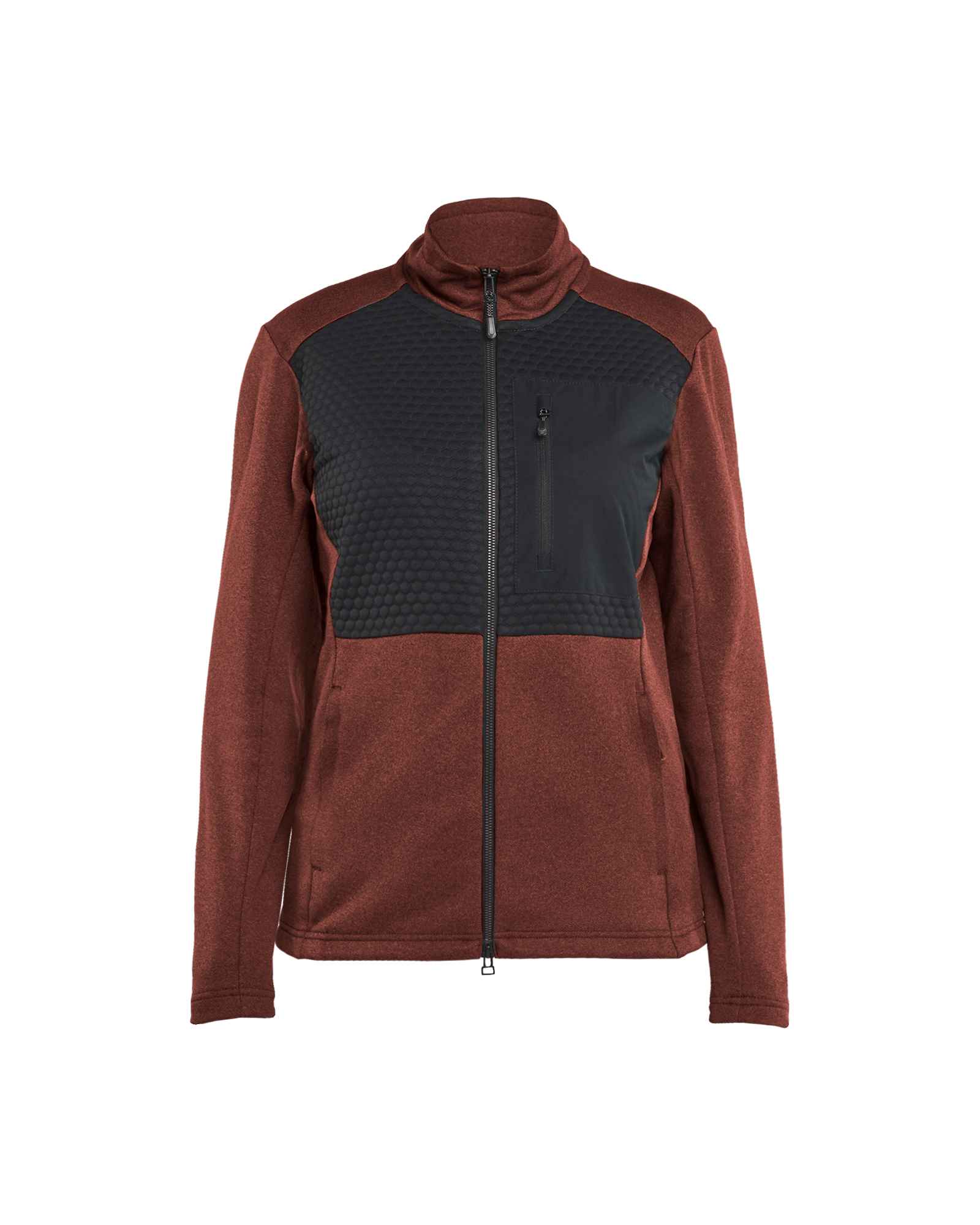 Werkshort voor dames in de bouw bij Vanatex — Blåkläder Dames sweatshirt met rits