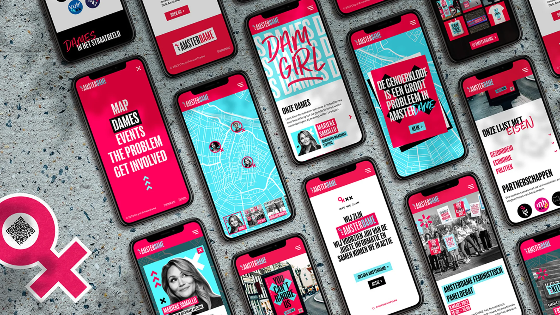 Mobile screenshot of key screens