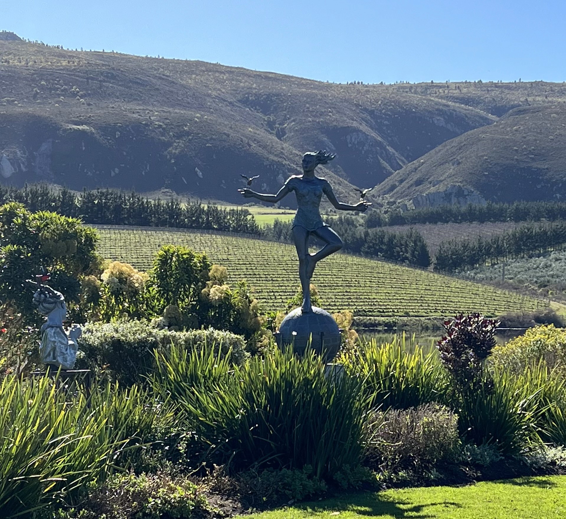 In Hemel-en-Aarde, art, wine, and landscape become part of the same experience.