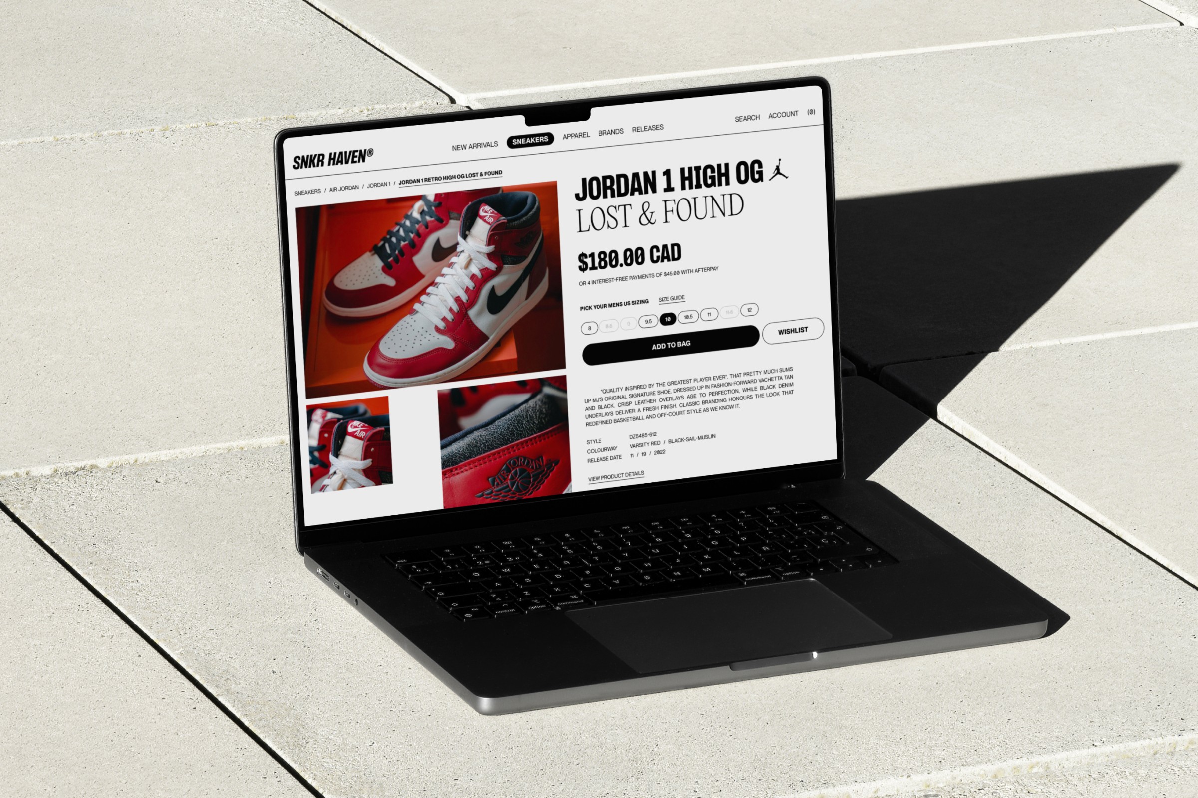 SNKR Haven Mockup