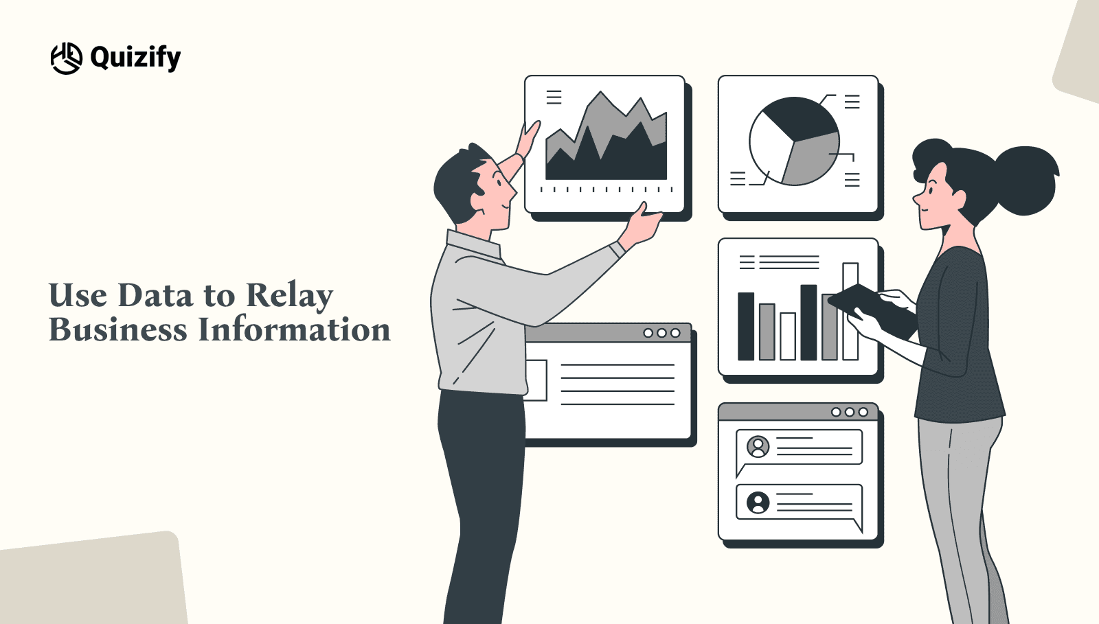 Use Data to Relay Business Information | Quizify