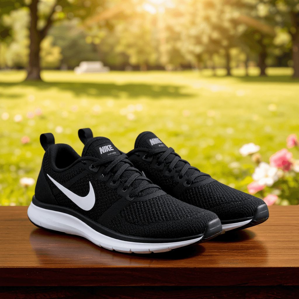 product photography of a pair of athletic shoes