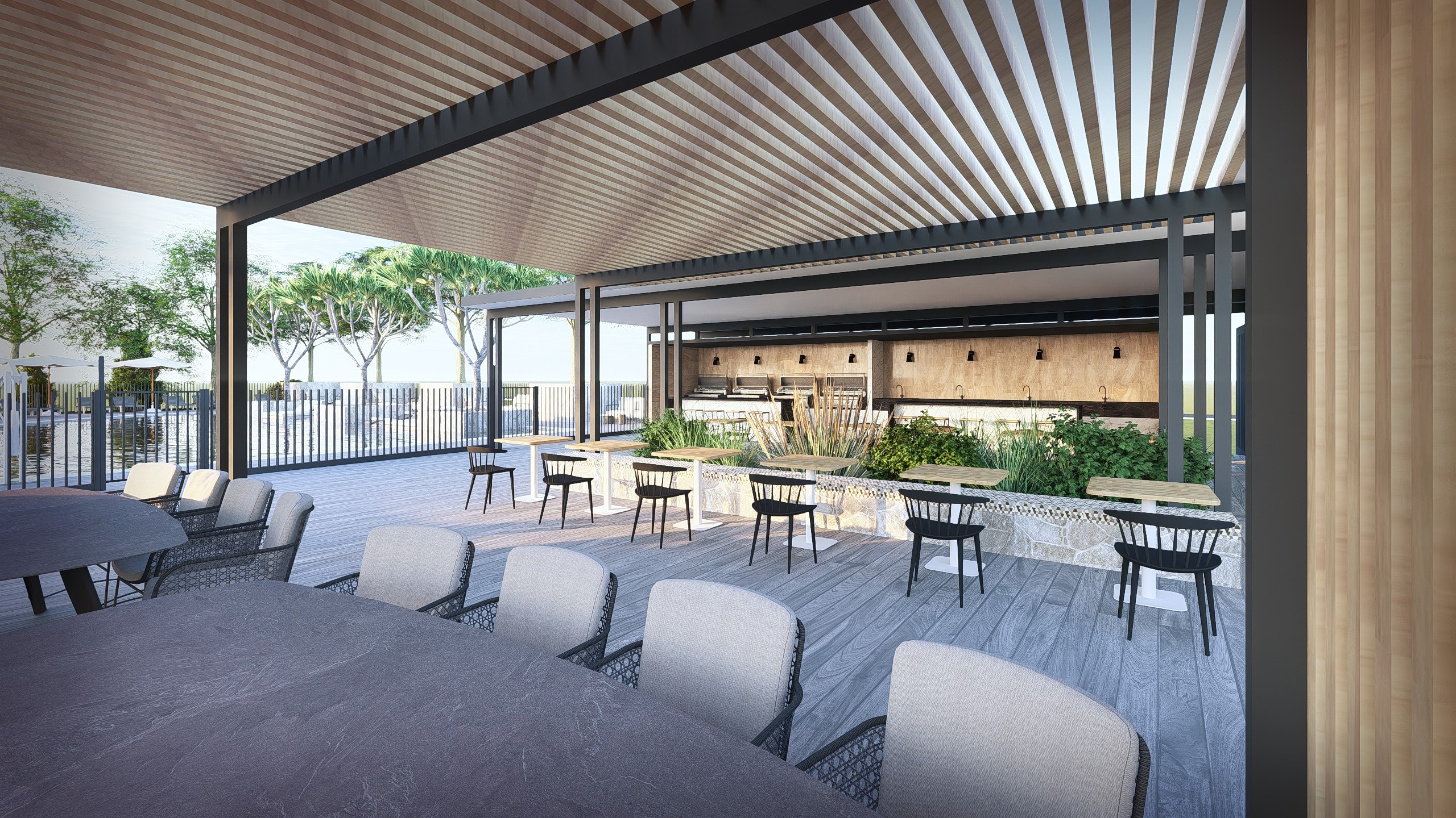 rivershore caravan park clark+granger