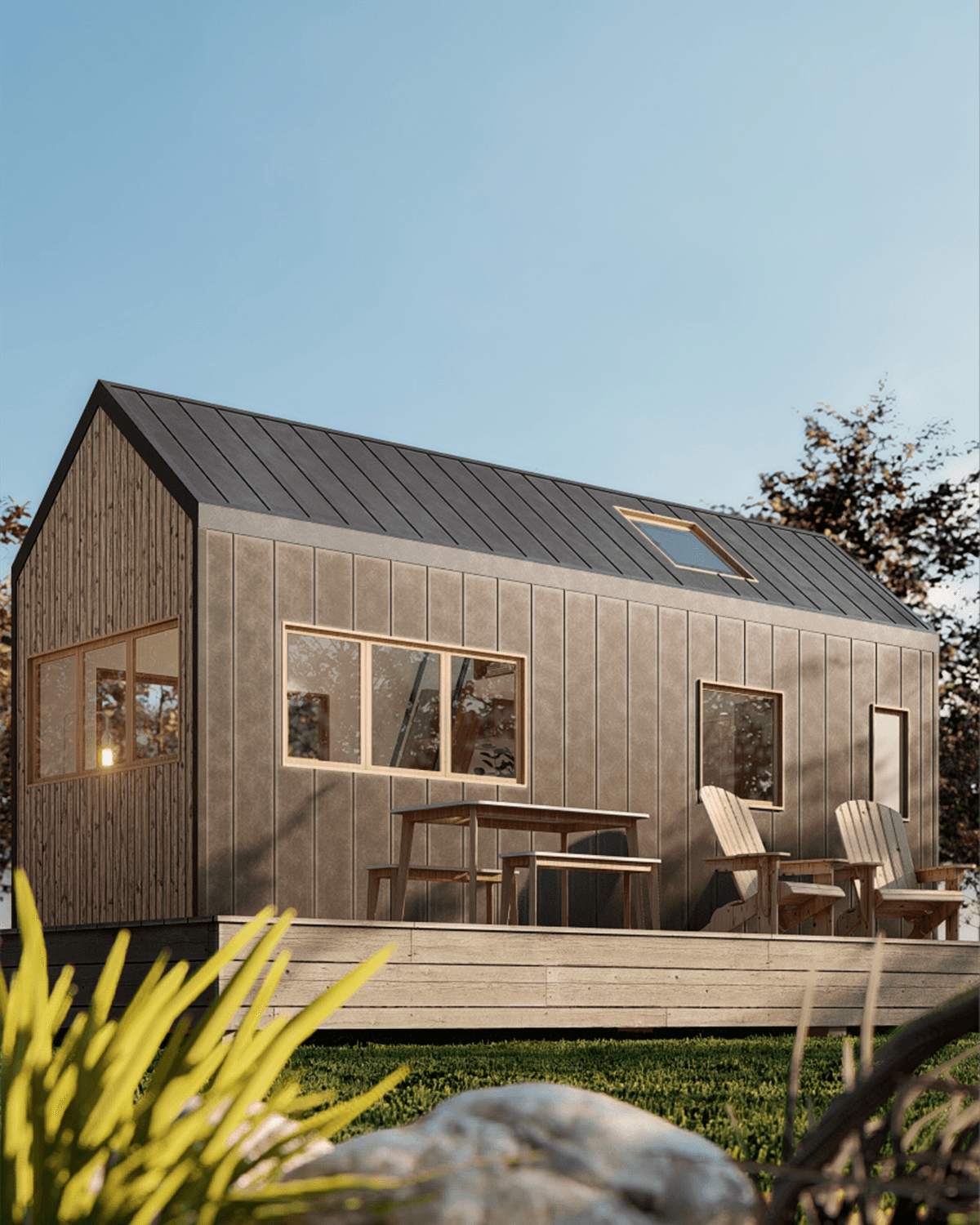 Nordic House 7m/24ft Gable Tiny House