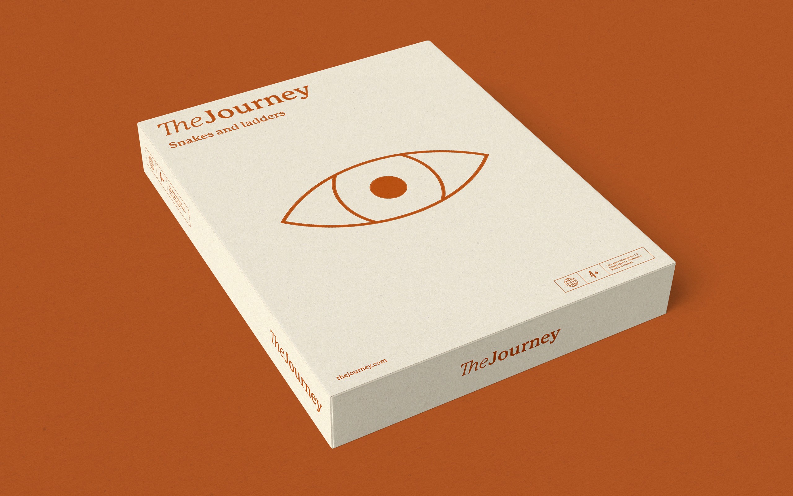 The Journey board game packaging