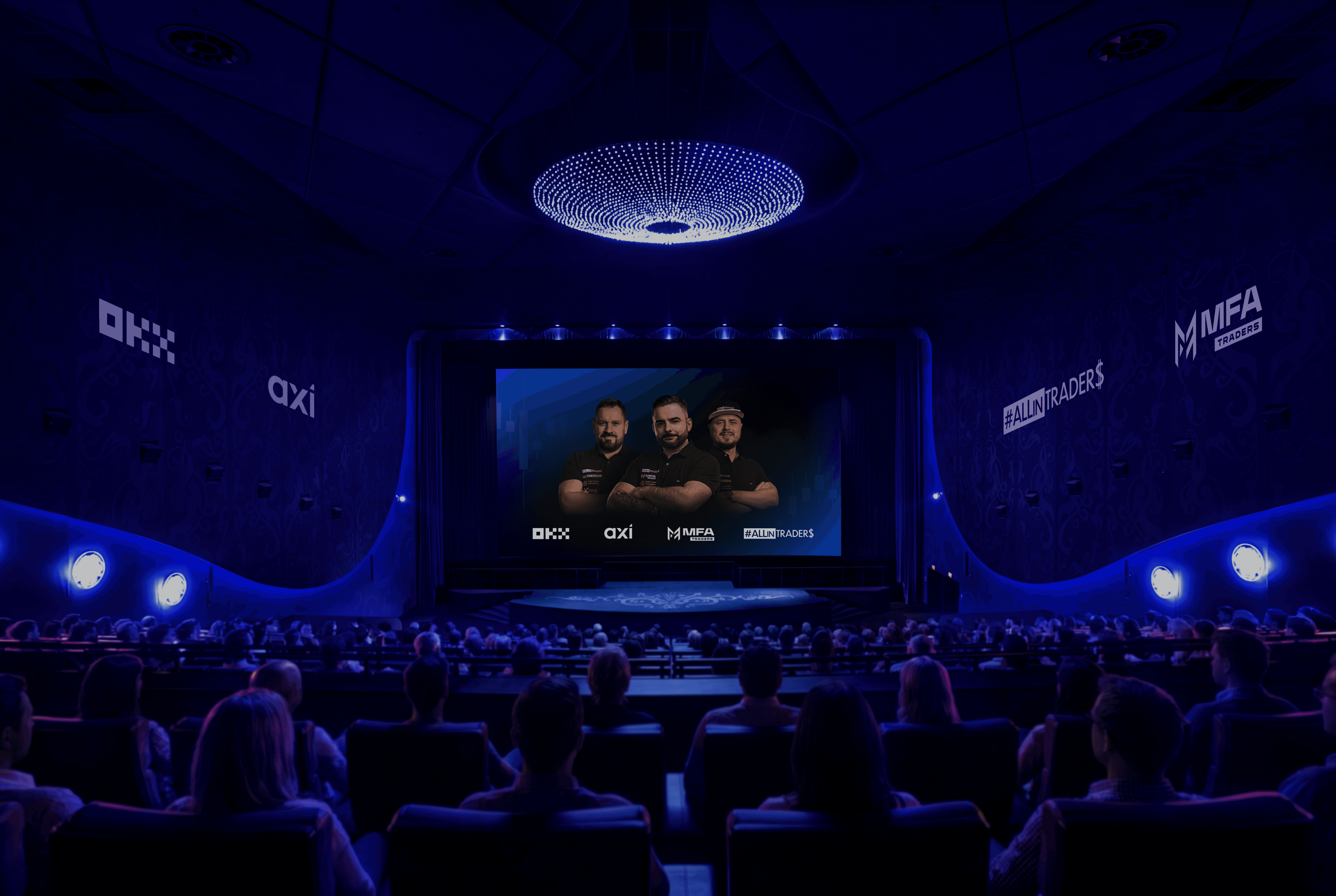 audience in a conference