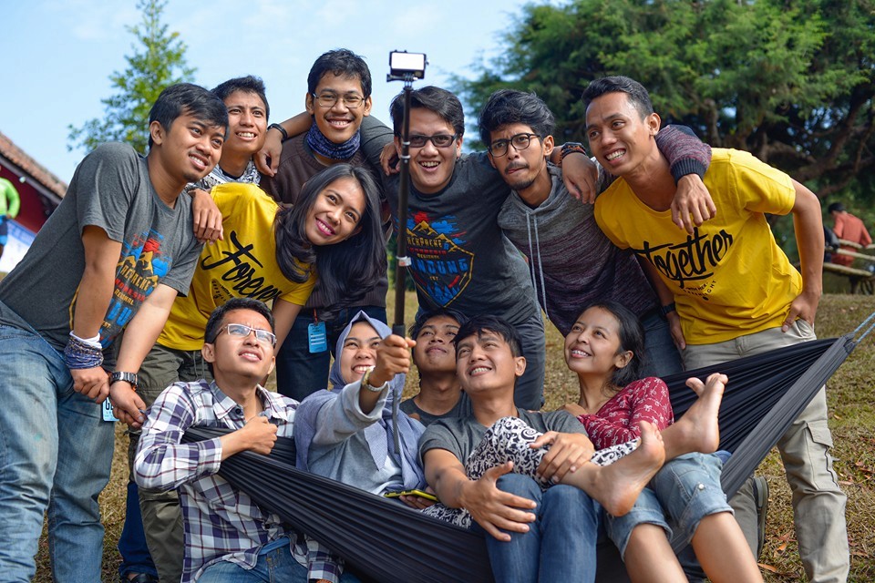 2015 - team for the Backpacker event