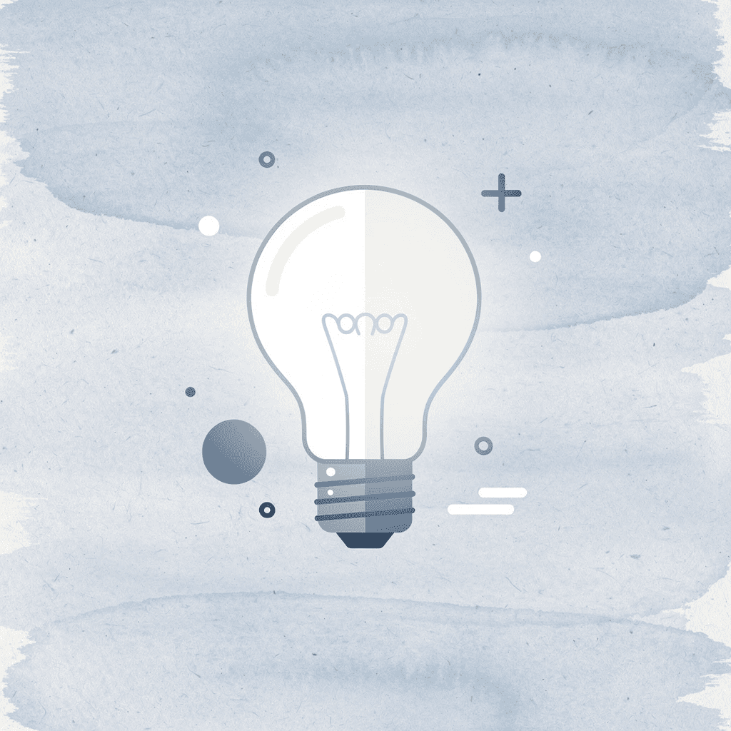 Lightbulb icon representing creative potential