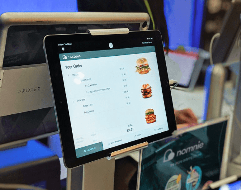 customer facing display