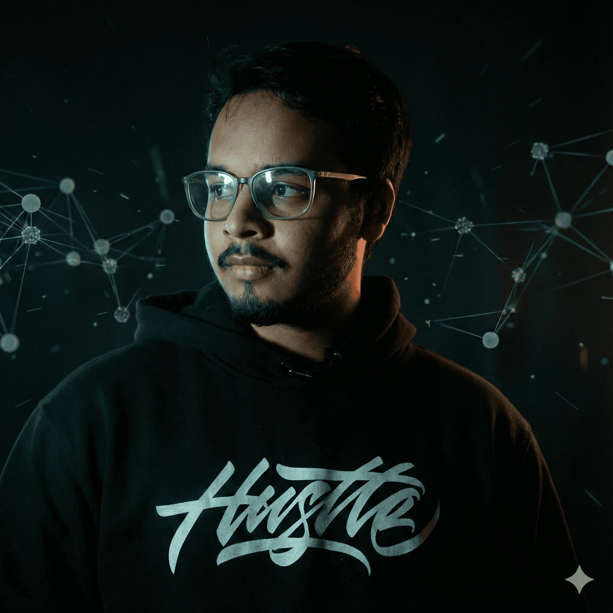 Portrait of portfolio creator