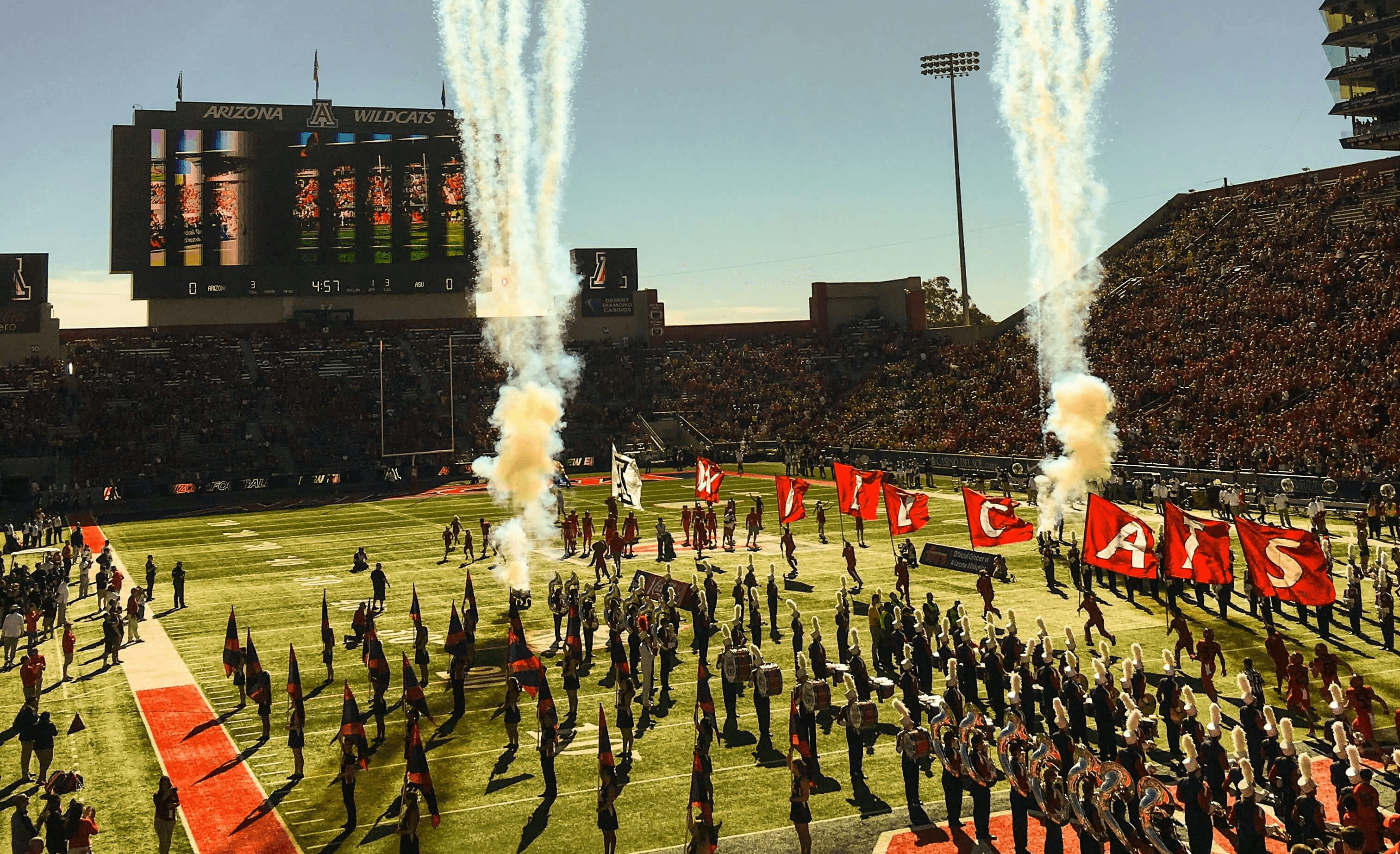 marching band football game