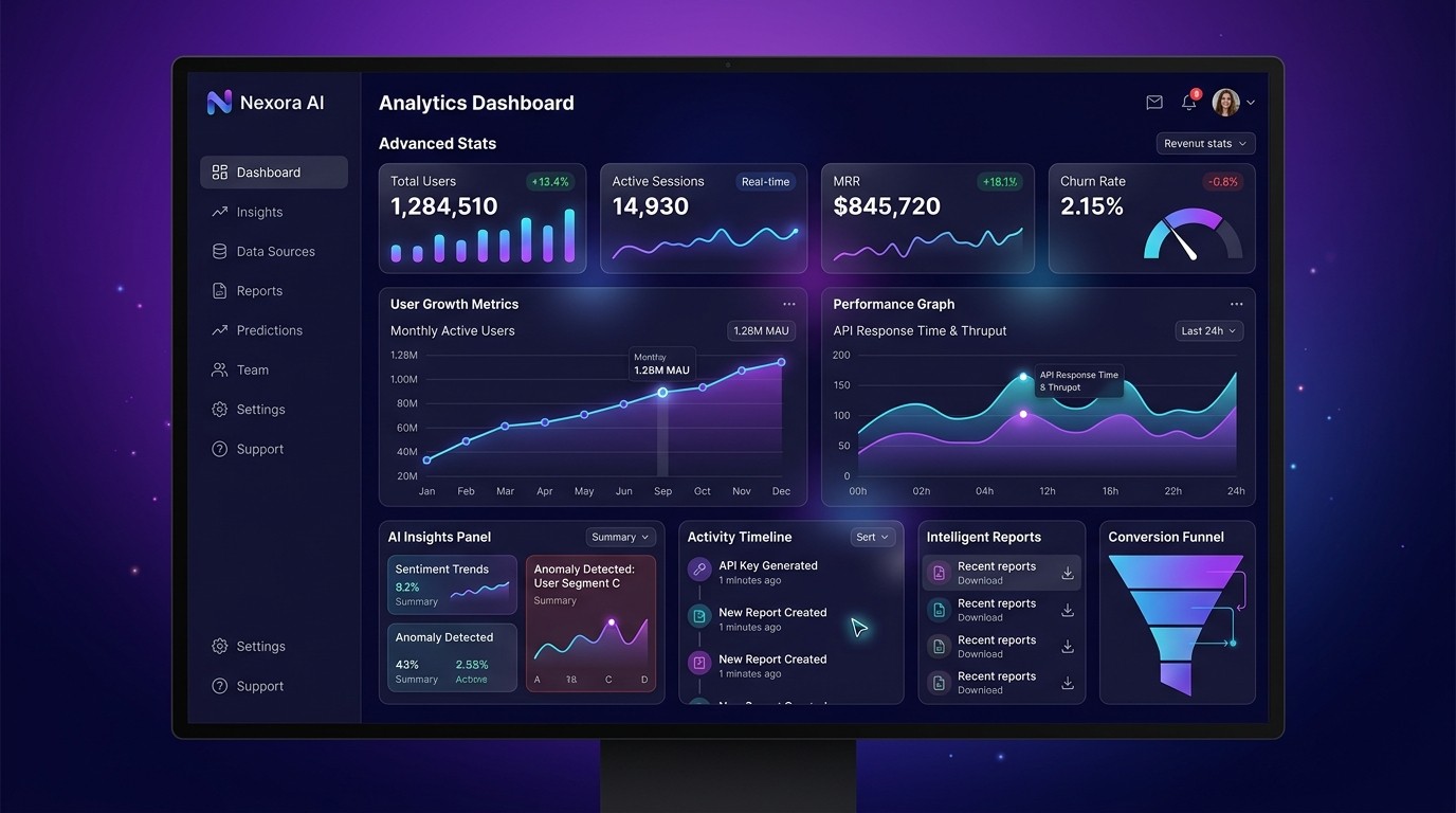 AI Analytics Dashboard