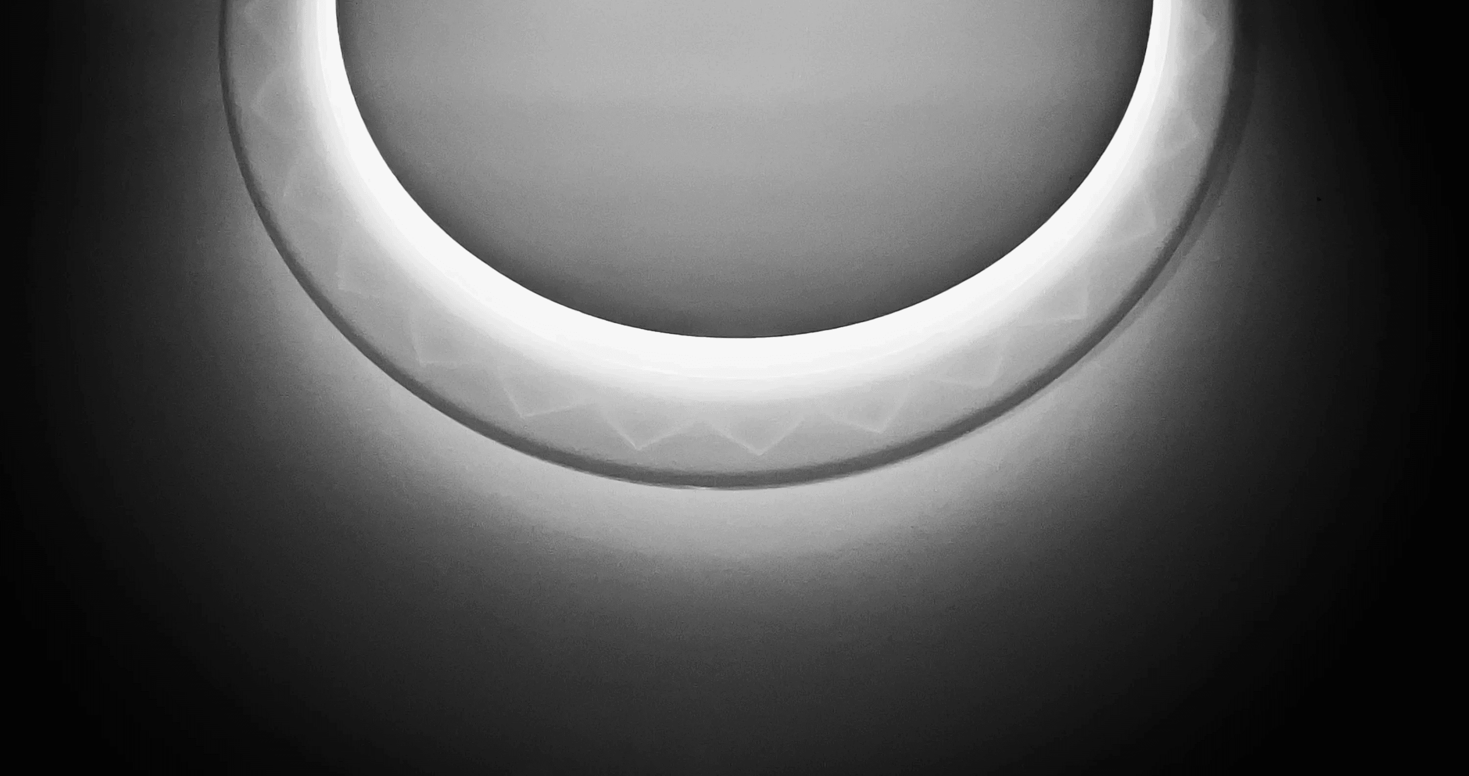 Research Photograph - Edge Lighting achieved