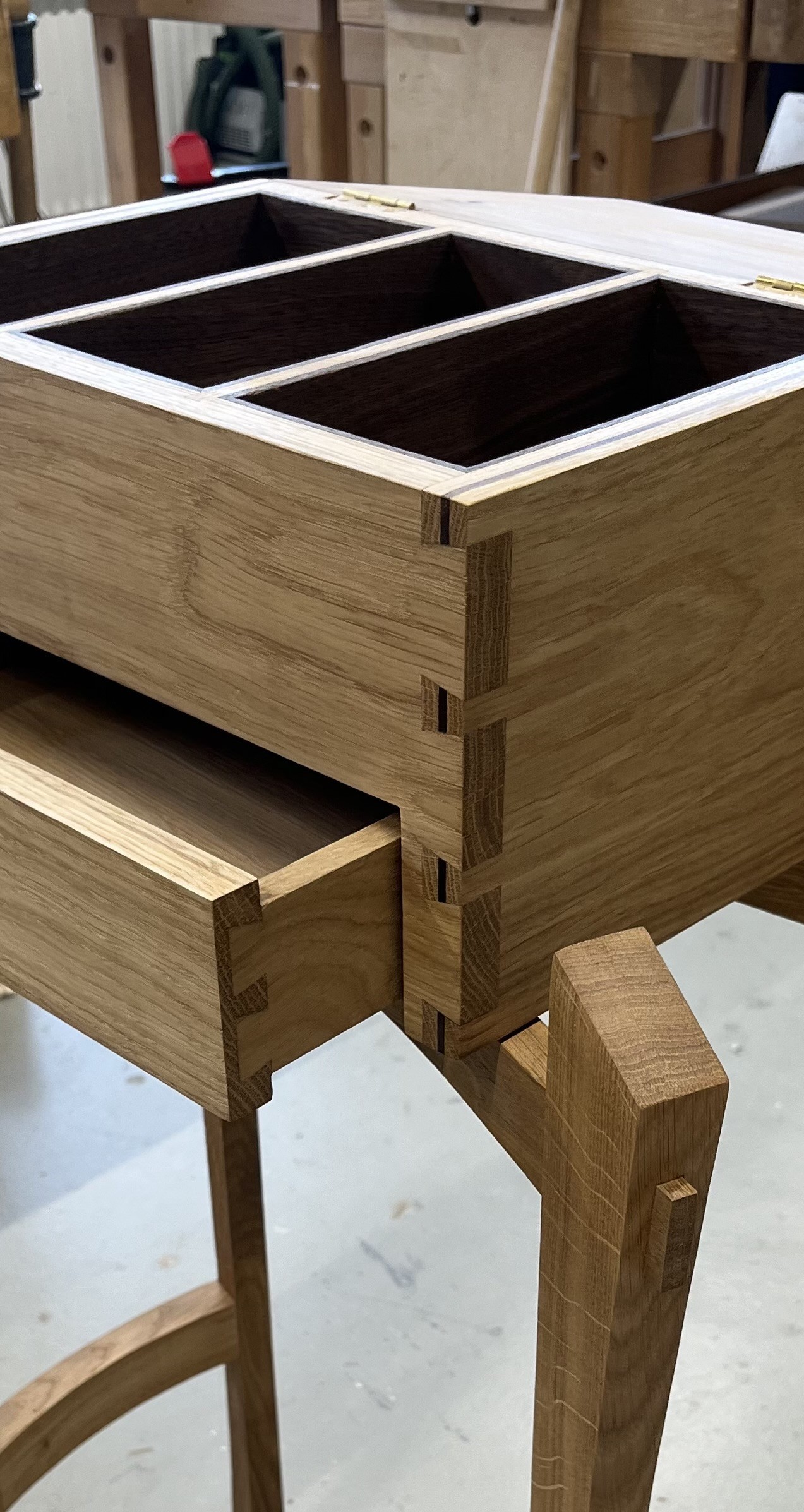 Modern curved staircase with warm ambient lighting