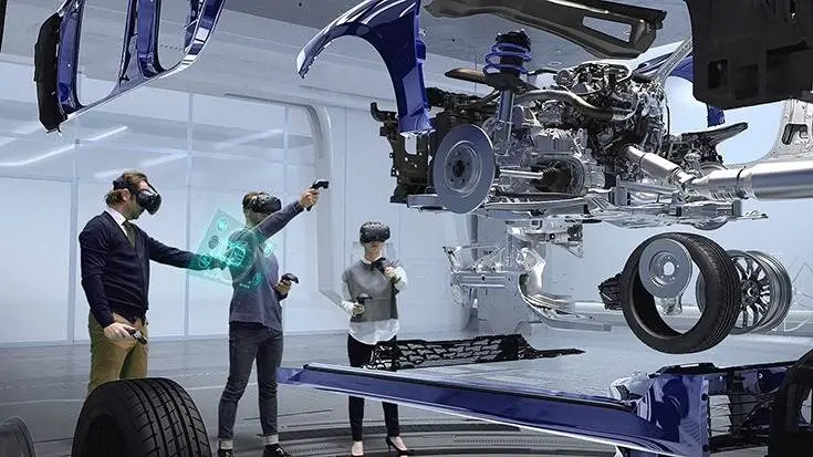 Use of AR & VR in Manufacturing & Automobile industry, image