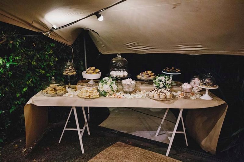 Someone checking items off of a check list