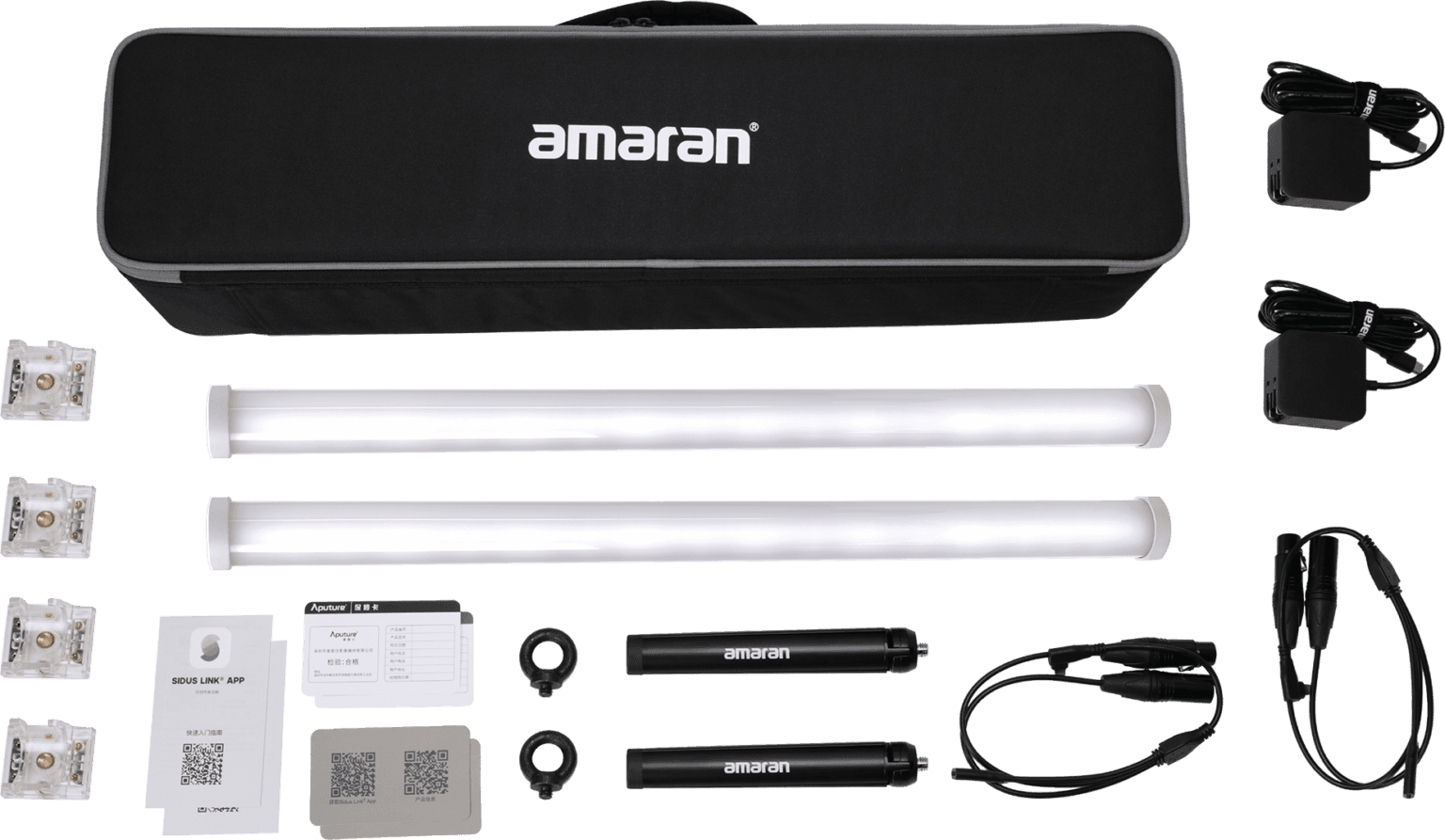 Amaran PT2c 2 Light RGBWW 600mm Production Kit