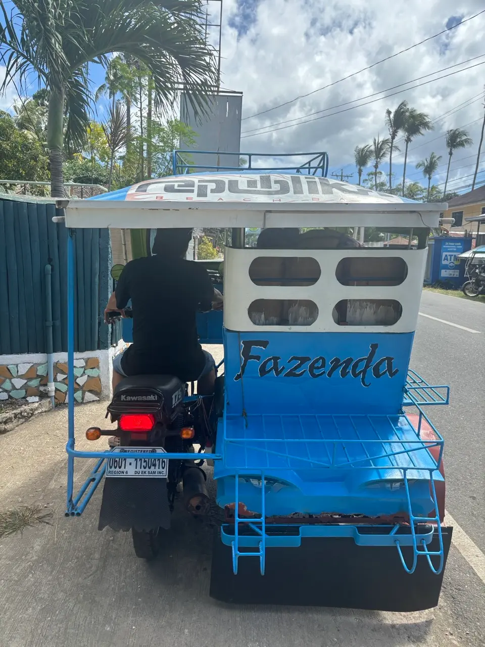typische filipijnse tricycle