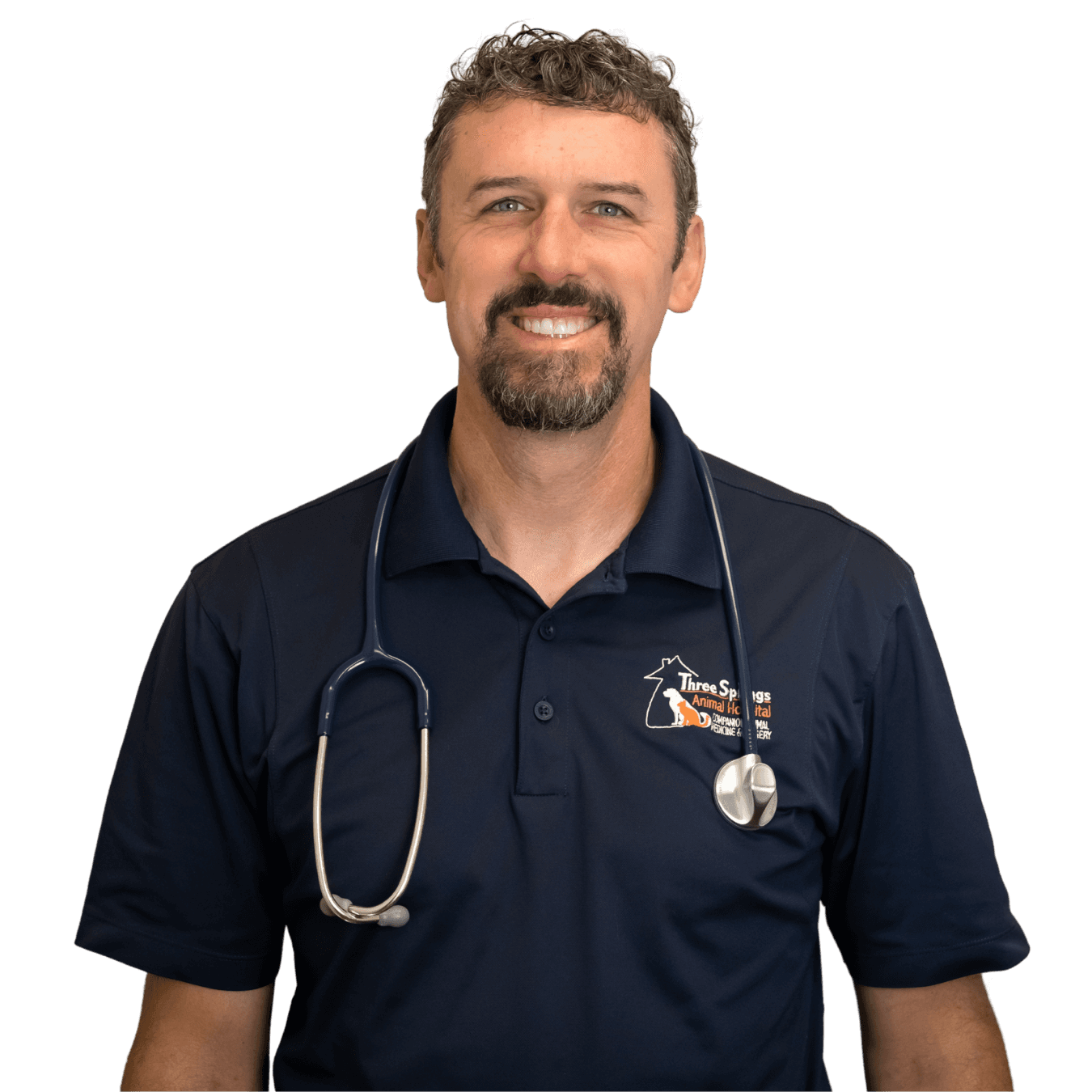 Dr. Luke, DVM, lead veterinarian and owner of Three Springs Animal Hospital in Bowling Green, KY.