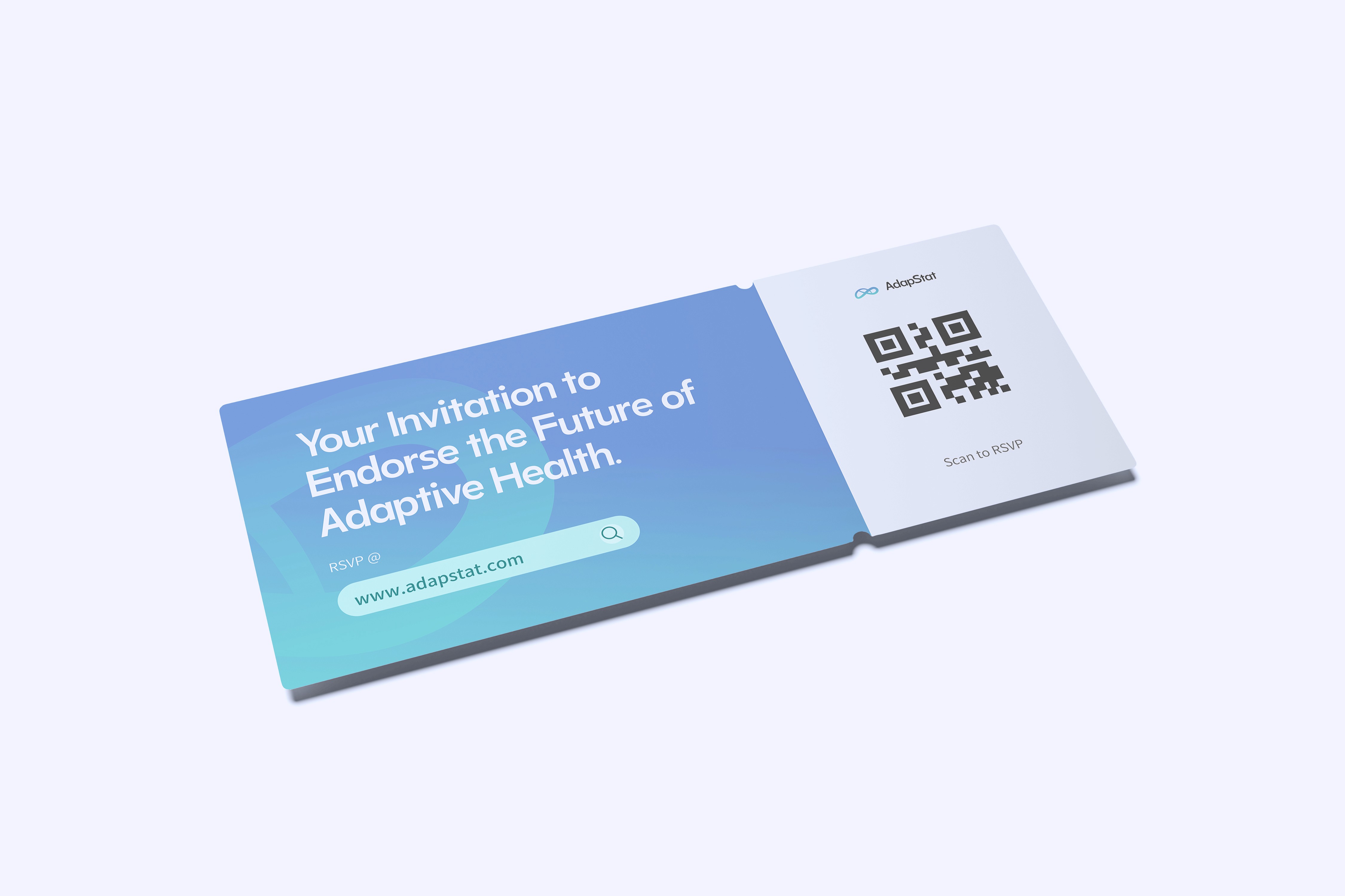 Branded merchandise and printed materials designed for AdapStat