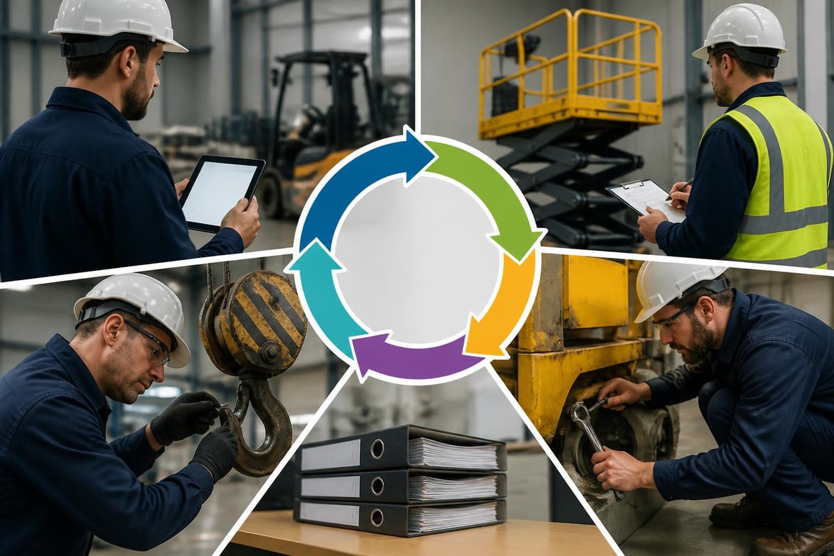 Statutory inspection cycle workflow