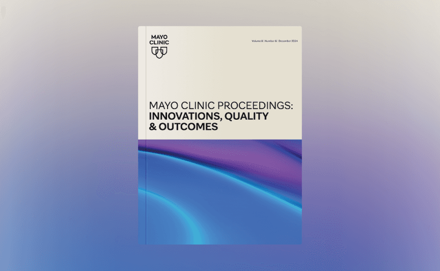 Mayo Clinical Proceedings Journal cover